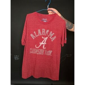 Alabama Crimson Tide Champion T-Shirt Womens Medium NCAA Roll Tide Medium Tee